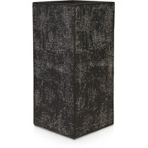faux plant black planter   