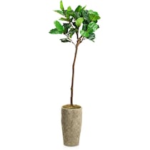 faux plant dark brown faux plant   