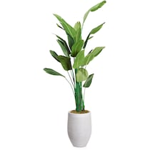 faux plant white faux plant with planter   