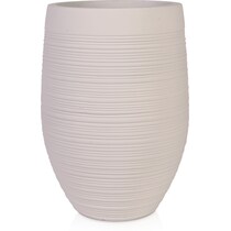 faux plant white planter   