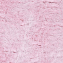 faux pink area rug  x    