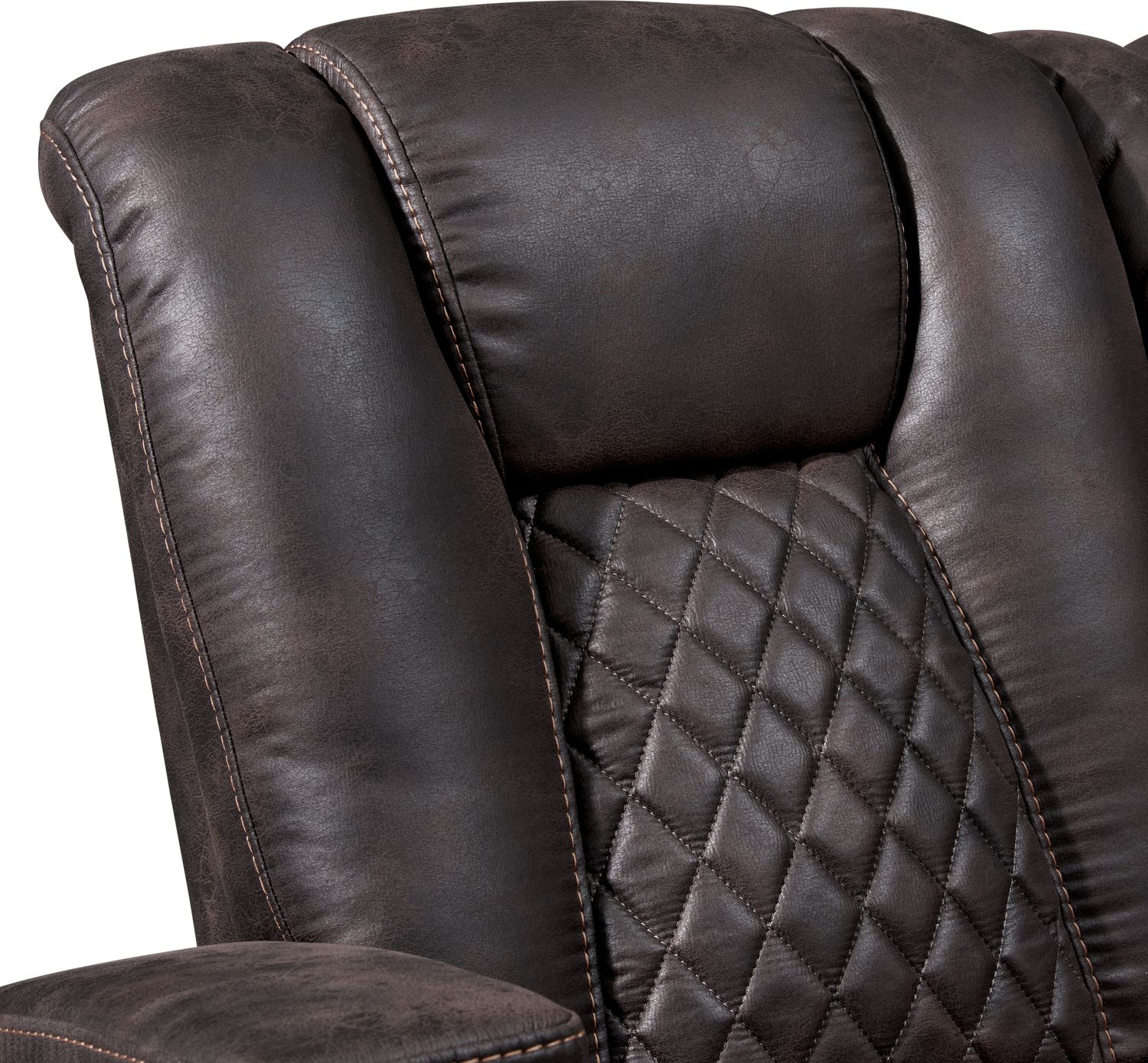 Felix Manual Reclining Sofa - Brown | Value City Furniture