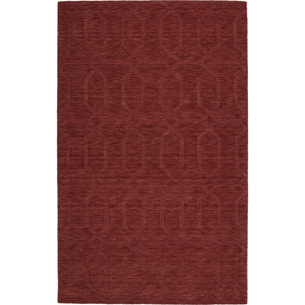 fender red area rug  x    