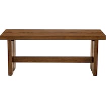 ferguson dark brown bench   