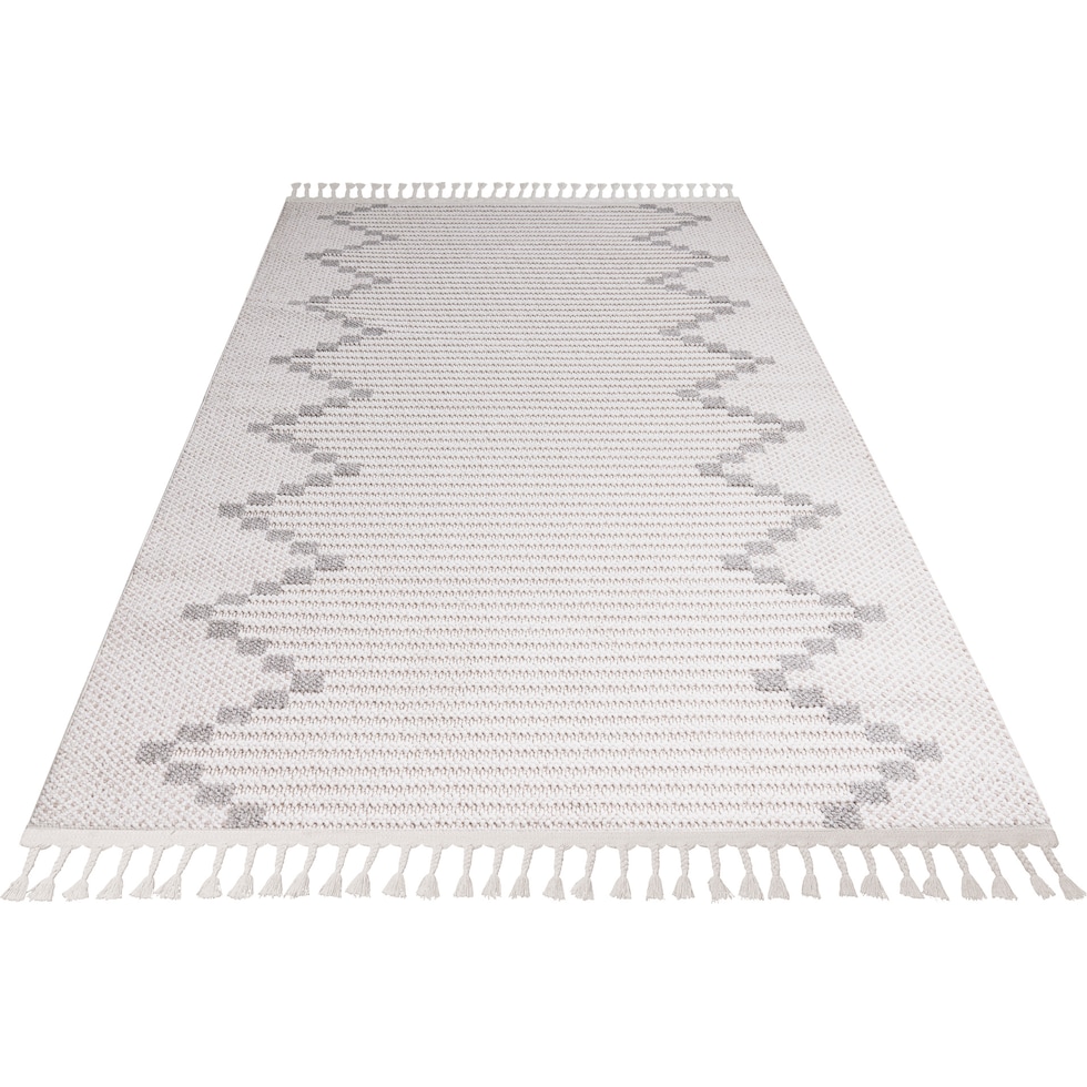 fern white gray area rug  x    