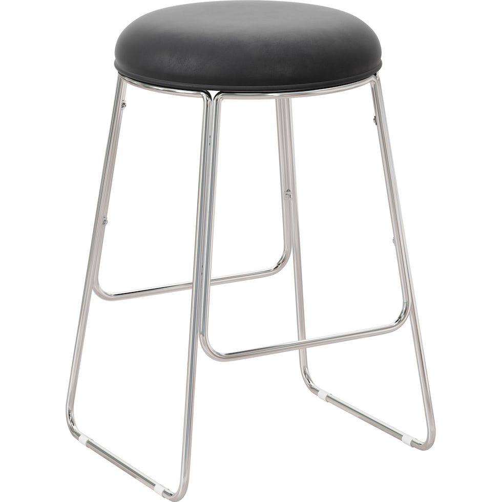 ferran black counter height stool   