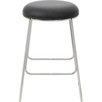 ferran black counter height stool   