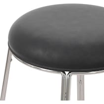 ferran black counter height stool   