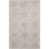 ferran silver area rug  x    