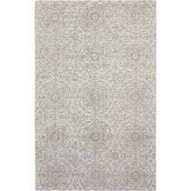 ferran silver area rug  x    