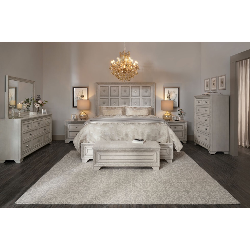 ferran silver area rug  x    
