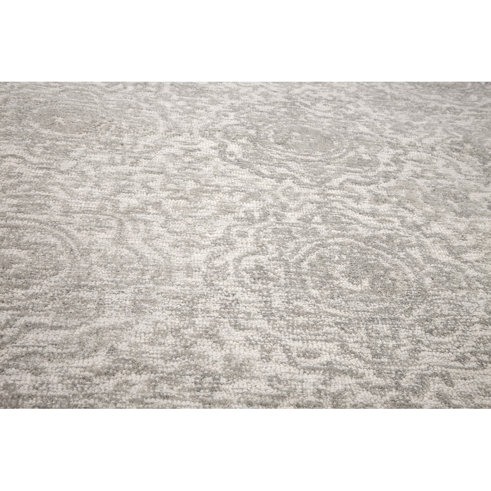 ferran silver area rug  x    