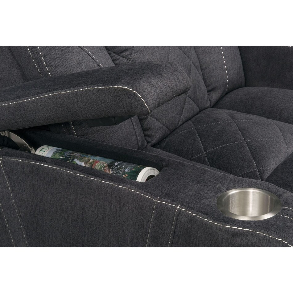 Fiero 4Piece DualPower Reclining Home Theater Sectional Value City