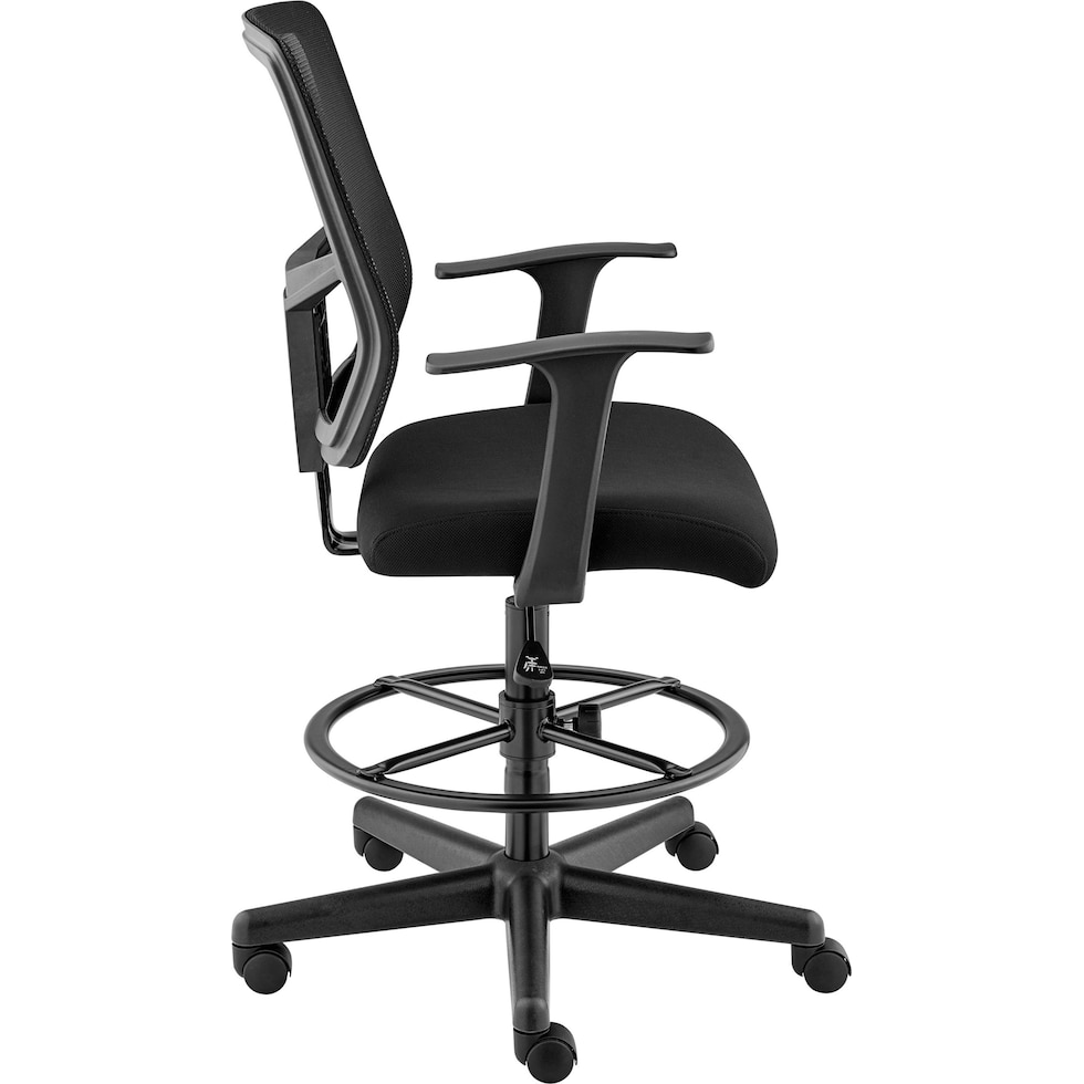finbury black office chair   