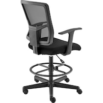 finbury black office chair   