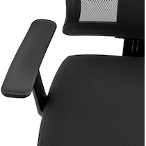 finbury black office chair   