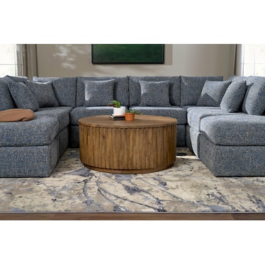 Finley Solid Wood Storage Table