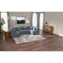 finley dark brown end table   