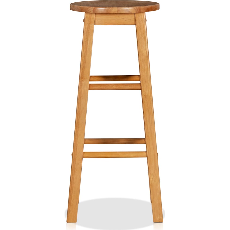 finnigan light brown bar stool   