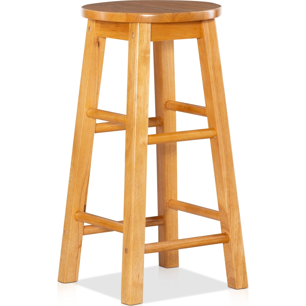 finnigan light brown counter height stool   