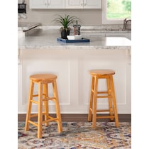 finnigan light brown counter height stool   