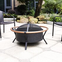fire pit black fire pit   