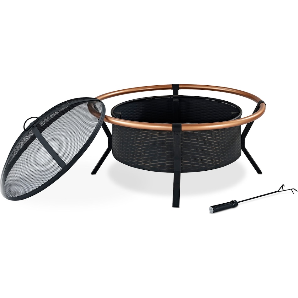 fire pit black fire pit   