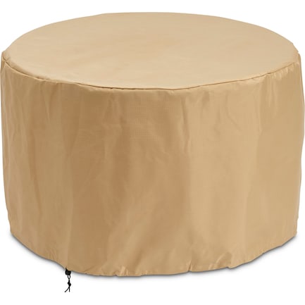 Round Fire Table Cover