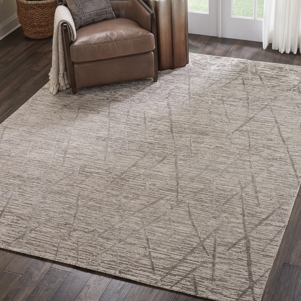 firenze gray area rug  x    