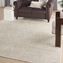 firenze white area rug  x    