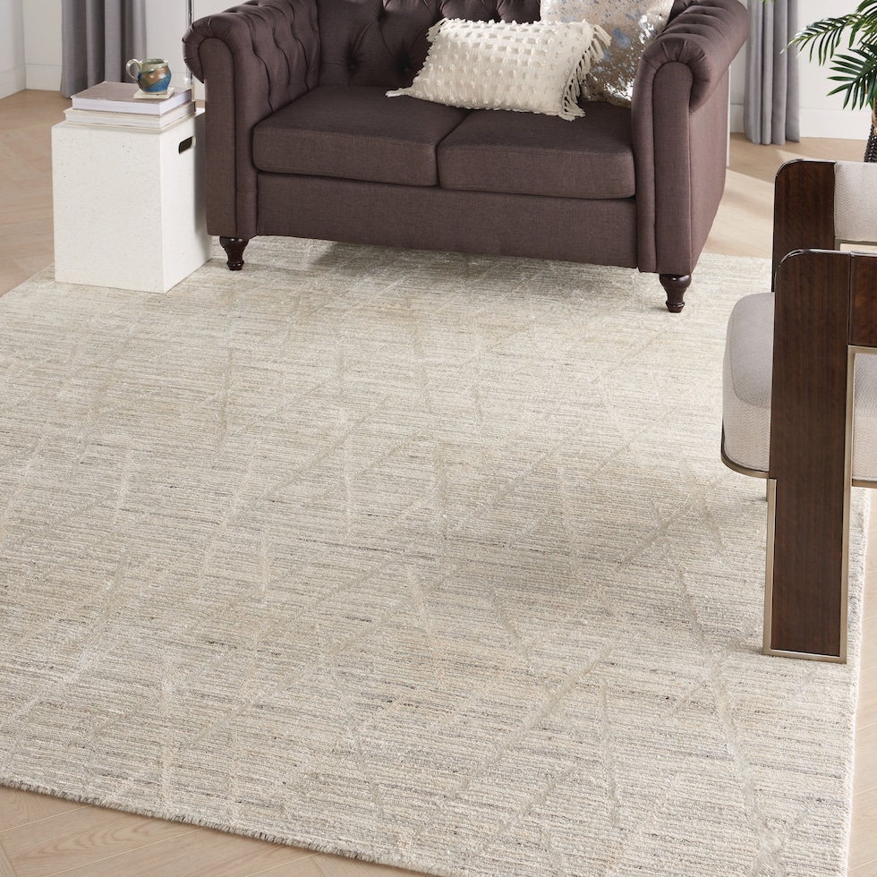 firenze white area rug  x    