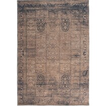 flat woven dark brown area rug ' x '   