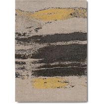 flat woven multicolor area rug ' x '   