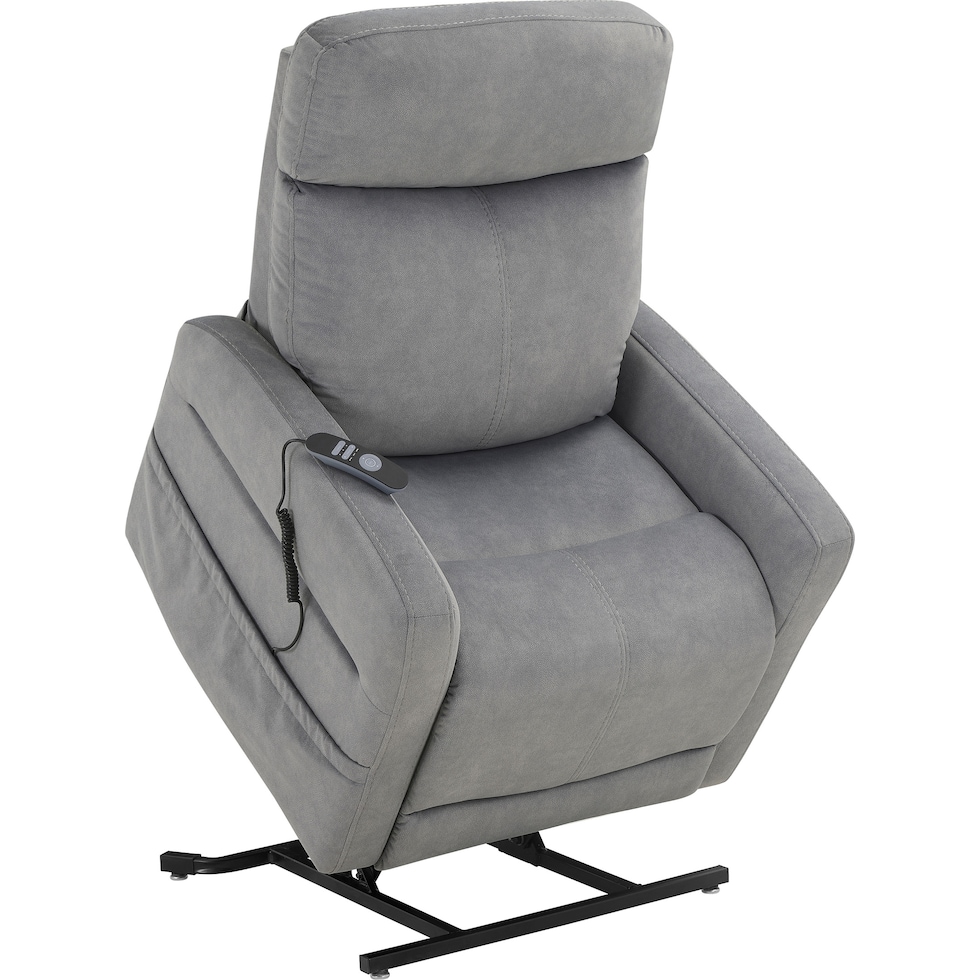 fletcher gray lift chair   