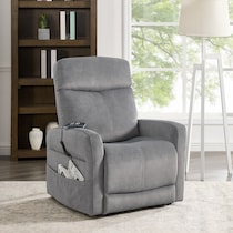 fletcher gray lift chair   