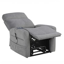 fletcher gray lift chair   