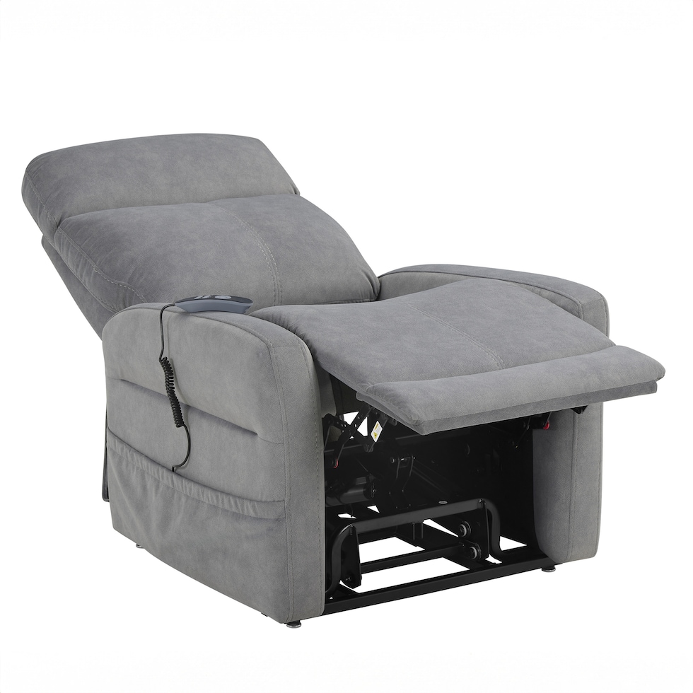 fletcher gray lift chair   