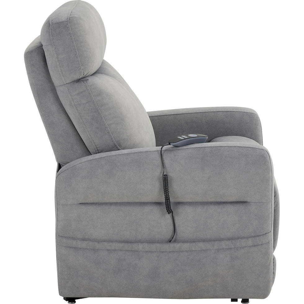 fletcher gray lift chair   