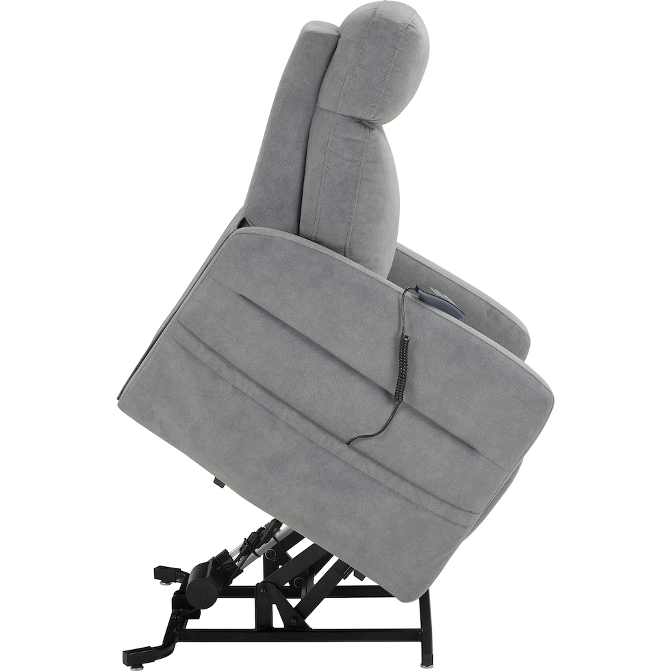 fletcher gray lift chair   