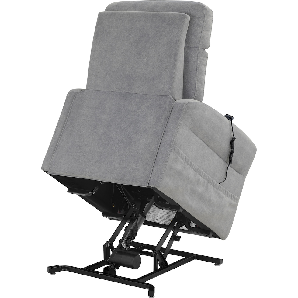 fletcher gray lift chair   