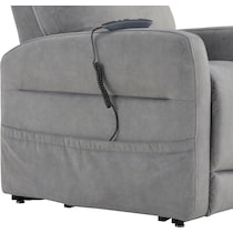 fletcher gray lift chair   