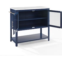 flora navy white kitchen island   