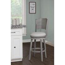 florence gray bar stool   