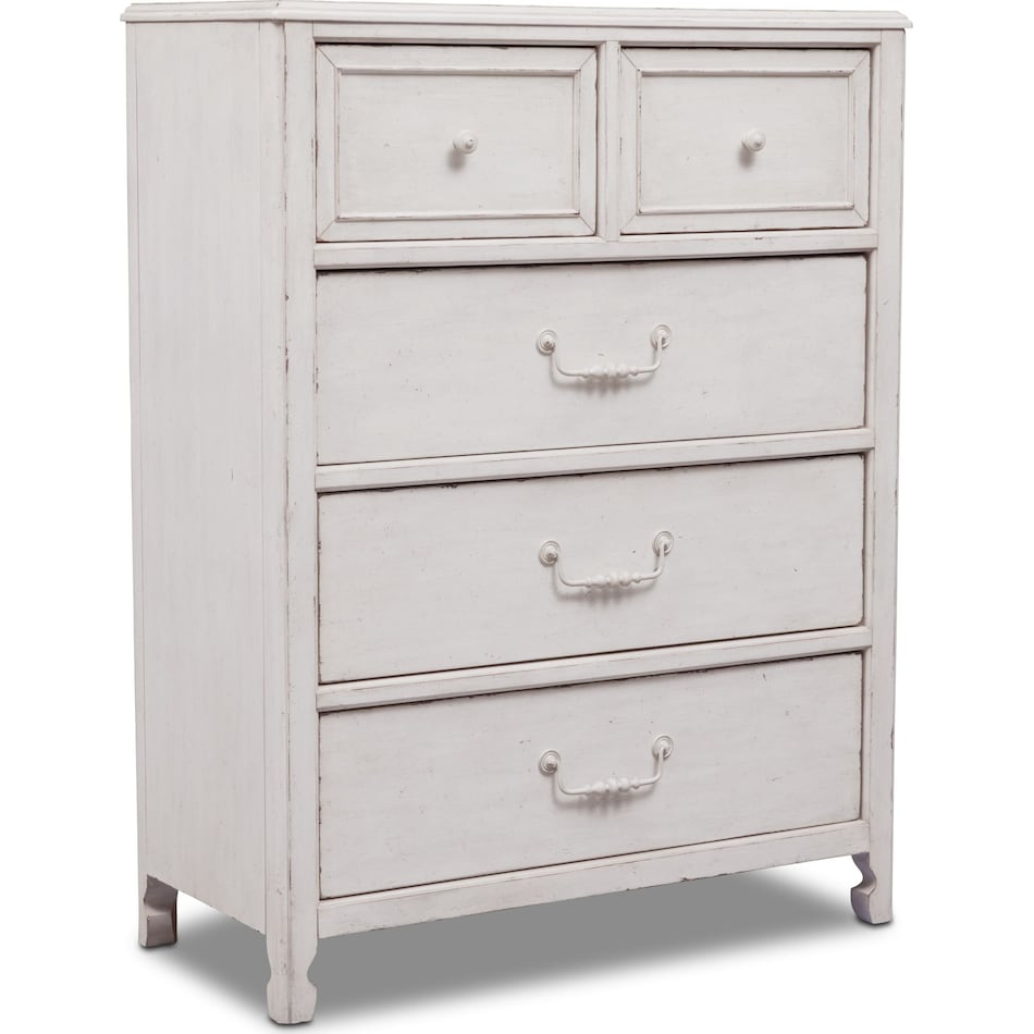 florence white chest   
