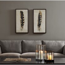 flutter white wall art   