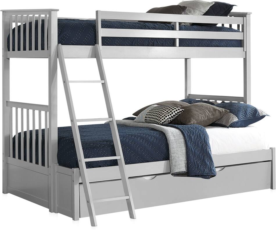Flynn Trundle Bunk Bed Value City Furniture