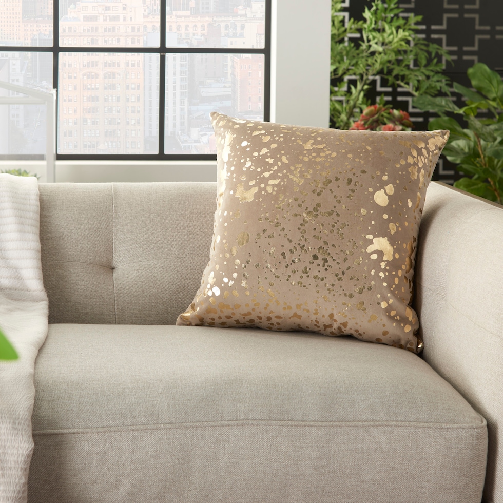 fonda neutral accent pillow   