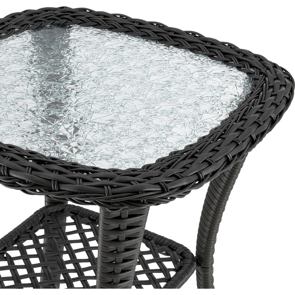 fontana gray outdoor chair set   