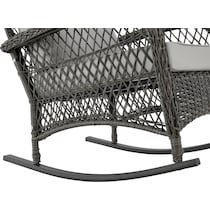 fontana gray outdoor chair   