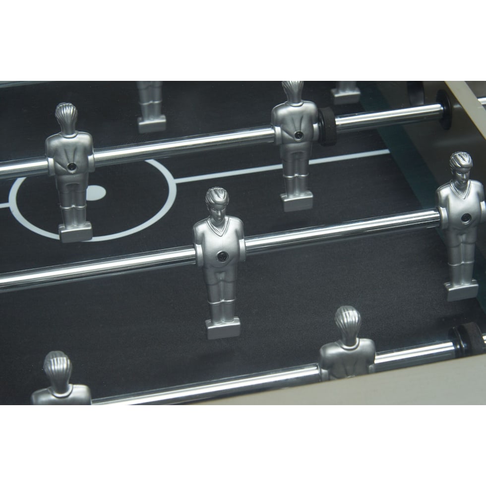 foosball gray coffee table   